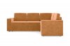 Диван-кровать, угловой набор, ткань Сенсей (Scratch resistance) Terracotta