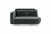 Диван-кровать, ткань Сенсей (Scratch resistance) Black Onyx