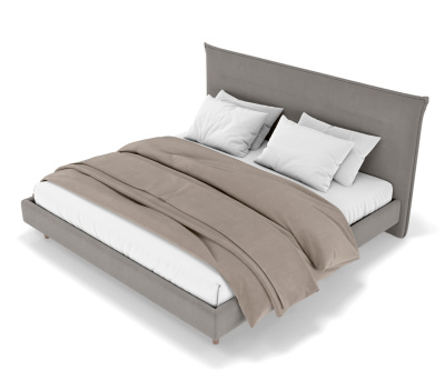Спальное место 200х200, без подъемного механизма, ткань Ultra Grey