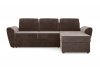 Диван-кровать, угловой набор, ткань Noel Chocolate
