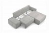 Диван-кровать, угловой набор, ткань Релакс Silver