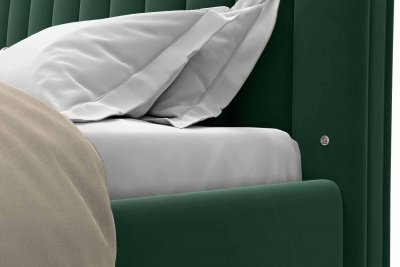 Спальное место 180х200, с подъемным механизмом, ткань Инфинити Dusty Green