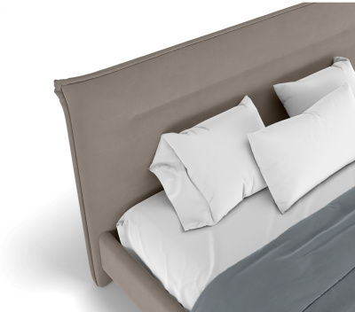 Спальное место 180х200, с подъемным механизмом, ткань Инфинити Корица