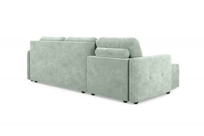 Диван-кровать, набор 31, ткань Сенсей (Scratch resistance) Mist Green