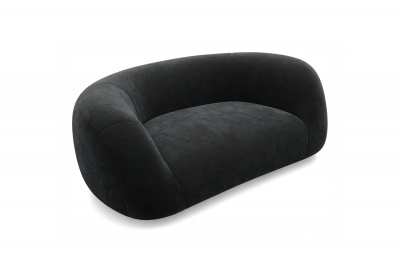 Диван, Набор Д2, ткань Сенсей (Scratch resistance) Black Onyx