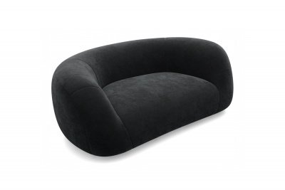 Диван, Набор Д2, ткань Сенсей (Scratch resistance) Black Onyx