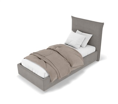 Спальное место 90х200, с подъемным механизмом, ткань Ultra Grey
