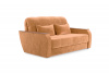 Диван-кровать, ширина спального места 140 см, ткань Сенсей (Scratch resistance) Terracotta