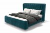 Спальное место 180х200, с подъемным механизмом, ткань Noel Blue