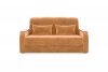 Диван-кровать, ширина спального места 140 см, ткань Сенсей (Scratch resistance) Terracotta